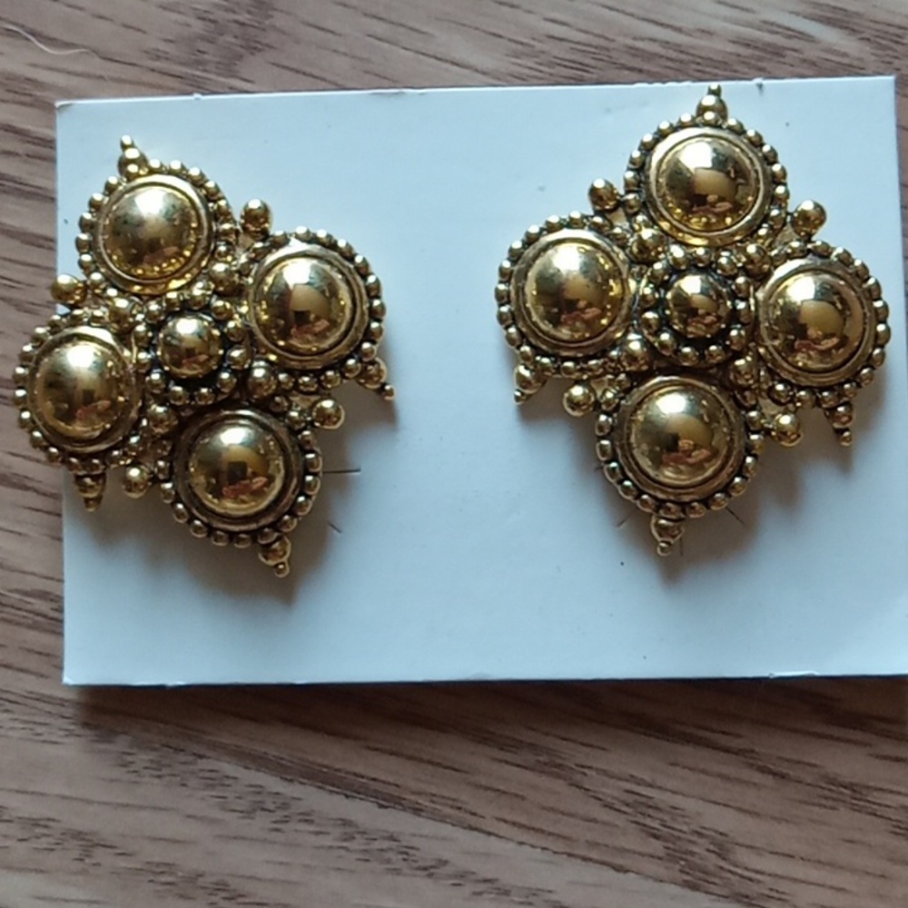 "Jose Barrera"vintage designer signed for Avon  Etruscan "Adriatic" Bold Gold